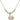 Saint Benedict Crystal Necklace | 3/8 inch | 4mm Beads   14kt Gold Filled