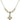 5-Way Crystal Necklace | 5/8 inch | 4mm Beads   14kt Gold Filled