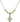 5-Way Crystal Necklace | 5/8 inch | 4mm Beads   14kt Gold Filled