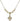 5-Way Crystal Necklace | 1/2 inch | 4mm Beads   14kt Gold Filled
