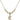 Guardian Angel Crystal Necklace | 1/2 inch | 4mm Beads   14kt Gold Filled