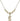 Guardian Angel Crystal Necklace | 1/2 inch | 4mm Beads   14kt Gold Filled