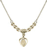 Scapular Crystal Necklace | 3/8 inch | 4mm Beads   14kt Gold Filled