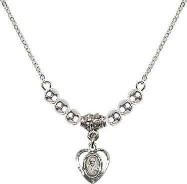 Beads Scapular Crystal Necklace | 3/8 inch | 4mm Beads