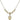 St. Jude Crystal Necklace | 3/8 inch | 4mm Beads   14kt Gold Filled
