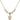 St. Jude Crystal Necklace | 3/8 inch | 4mm Beads   14kt Gold Filled