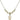 Guardian Angel Crystal Necklace | 3/8 inch | 4mm Beads   14kt Gold Filled