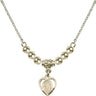 Guardian Angel Crystal Necklace | 3/8 inch | 4mm Beads   14kt Gold Filled