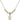 Guardian Angel Crystal Necklace | 3/8 inch | 4mm Beads   14kt Gold Filled