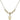 Infant Crystal Necklace | 3/8 inch | 4mm Beads   14kt Gold Filled