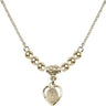 Our Lady of Guadalupe Crystal Necklace | 3/8 inch | 4mm Beads   14kt Gold Filled