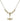 Holy Spirit Crystal Necklace | 1/2 inch | 4mm Beads   14kt Gold Filled