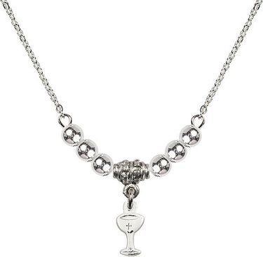 Collar de cristal Cáliz | 3/8 pulgada | Cuentas de 4 mm