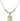 Saint Florian Crystal Necklace | 1/2 inch | 4mm Beads   14kt Gold Filled