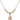 Saint Andrew the Apostle Crystal Necklace | 1/2 inch | 4mm Beads   14kt Gold Filled