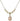 Saint Andrew the Apostle Crystal Necklace | 1/2 inch | 4mm Beads   14kt Gold Filled