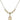 Saint Albert the Great Crystal Necklace | 1/2 inch | 4mm Beads   14kt Gold Filled