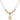 Saint Anne Crystal Necklace | 1/2 inch | 4mm Beads   14kt Gold Filled