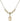 Saint Anne Crystal Necklace | 1/2 inch | 4mm Beads   14kt Gold Filled
