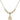 Saint Augustine Crystal Necklace | 1/2 inch | 4mm Beads   14kt Gold Filled