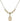 Saint Augustine Crystal Necklace | 1/2 inch | 4mm Beads   14kt Gold Filled