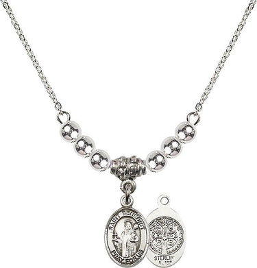 Collar de cristal de San Benito | 1,27 cm | Cuentas de 4 mm | N22-9008