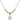 Saint Boniface Crystal Necklace | 1/2 inch | 4mm Beads   14kt Gold Filled