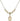 Saint Boniface Crystal Necklace | 1/2 inch | 4mm Beads   14kt Gold Filled