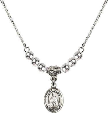 Collar de cristal de San Blas | 1/2 pulgada | Cuentas de 4 mm | N22-9010