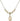 Saint Benjamin Crystal Necklace | 1/2 inch | 4mm Beads   14kt Gold Filled