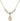 Saint Bernadette Crystal Necklace | 1/2 inch | 4mm Beads   14kt Gold Filled