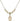 Saint Brendan the Navigator Crystal Necklace | 1/2 inch | 4mm Beads   14kt Gold Filled
