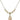 Saint Charles Borromeo Crystal Necklace | 1/2 inch | 4mm Beads   14kt Gold Filled