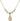 Saint Charles Borromeo Crystal Necklace | 1/2 inch | 4mm Beads   14kt Gold Filled