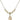 Saint Catherine Laboure Crystal Necklace | 1/2 inch | 4mm Beads   14kt Gold Filled