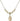 Saint Catherine Laboure Crystal Necklace | 1/2 inch | 4mm Beads   14kt Gold Filled