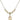 Saint Daniel Crystal Necklace | 1/2 inch | 4mm Beads   14kt Gold Filled