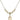 Saint Dennis Crystal Necklace | 1/2 inch | 4mm Beads   14kt Gold Filled