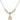 Saint Edward the Confessor Crystal Necklace | 1/2 inch | 4mm Beads   14kt Gold Filled