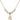 Saint Clare of Assisi Crystal Necklace | 1/2 inch | 4mm Beads   14kt Gold Filled