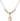 Saint Clare of Assisi Crystal Necklace | 1/2 inch | 4mm Beads   14kt Gold Filled