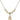 Saint Dymphna Crystal Necklace | 1/2 inch | 4mm Beads   14kt Gold Filled