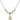 Saint Genesius of Rome Crystal Necklace | 1/2 inch | 4mm Beads   14kt Gold Filled