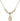Saint Genesius of Rome Crystal Necklace | 1/2 inch | 4mm Beads   14kt Gold Filled
