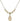 Saint Gabriel the Archangel Crystal Necklace | 1/2 inch | 4mm Beads   14kt Gold Filled