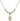 Saint George Crystal Necklace | 1/2 inch | 4mm Beads   14kt Gold Filled
