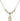 Saint Genevieve Crystal Necklace | 1/2 inch | 4mm Beads   14kt Gold Filled