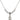 Saint Gerard Majella Crystal Necklace | 1/2 inch | 4mm Beads   Sterling Silver