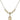 Saint Hubert of Liege Crystal Necklace | 1/2 inch | 4mm Beads   14kt Gold Filled
