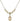 Saint Hubert of Liege Crystal Necklace | 1/2 inch | 4mm Beads   14kt Gold Filled